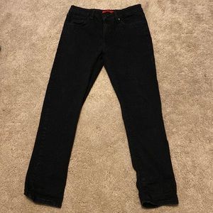 Slim Fit Black Jeans